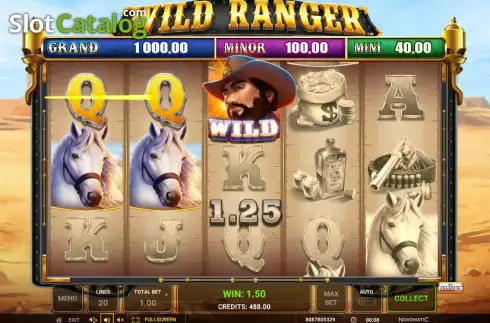 Οθόνη3. Wild Ranger Κουλοχέρης