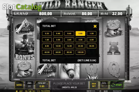 Οθόνη6. Wild Ranger Κουλοχέρης