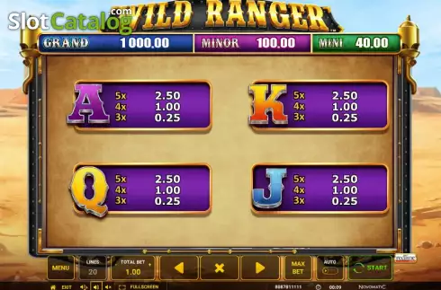 Οθόνη8. Wild Ranger Κουλοχέρης