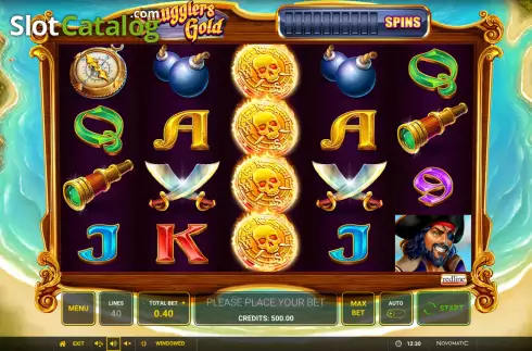 Οθόνη2. Smuggler's Gold Κουλοχέρης 