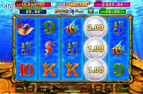 Οθόνη2. Cash Connection Dolphin’s Pearl Κουλοχέρης
