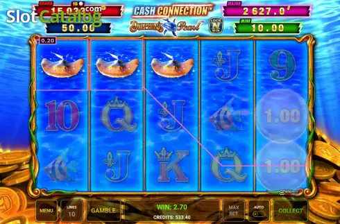 Οθόνη3. Cash Connection Dolphin’s Pearl Κουλοχέρης