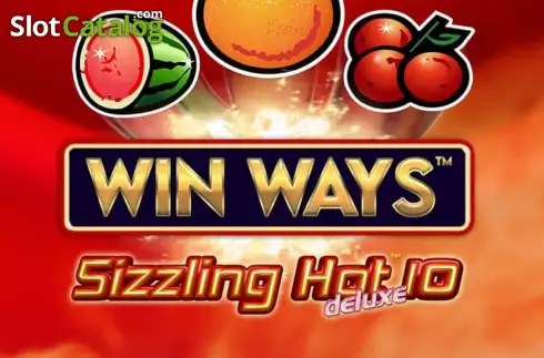 Sizzling Hot Deluxe 10 Win Ways Λογότυπο Sizzling Hot Deluxe 10 Win Ways Λογότυπο