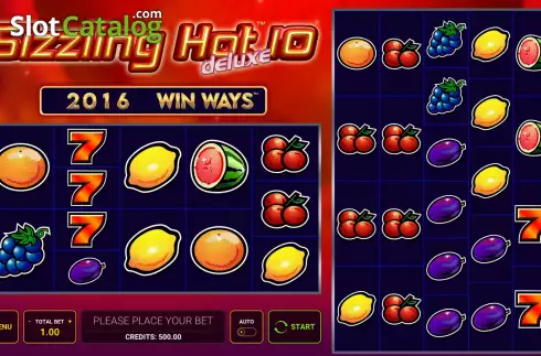Οθόνη3. Sizzling Hot Deluxe 10 Win Ways Κουλοχέρης
