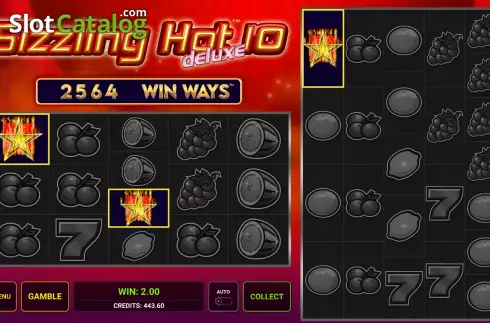 Οθόνη6. Sizzling Hot Deluxe 10 Win Ways Κουλοχέρης