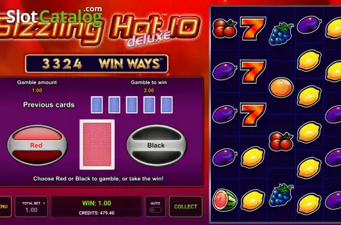 Οθόνη9. Sizzling Hot Deluxe 10 Win Ways Κουλοχέρης