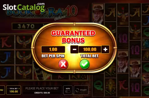 Οθόνη7. Book of Ra deluxe 10: Win Ways Κουλοχέρης