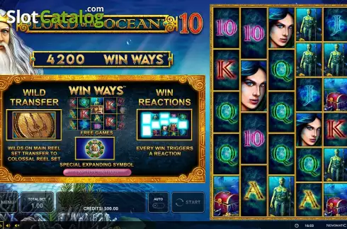Οθόνη2. Lord of the Ocean 10: Win Ways Κουλοχέρης