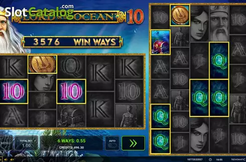 Οθόνη4. Lord of the Ocean 10: Win Ways Κουλοχέρης