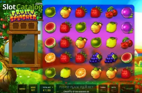 Οθόνη2. Fruity Splasher Κουλοχέρης