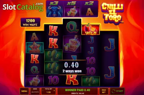 Οθόνη6. Chilli El Toro Κουλοχέρης