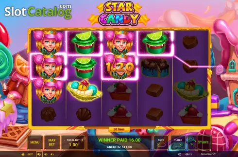 Οθόνη4. Star Candy Κουλοχέρης