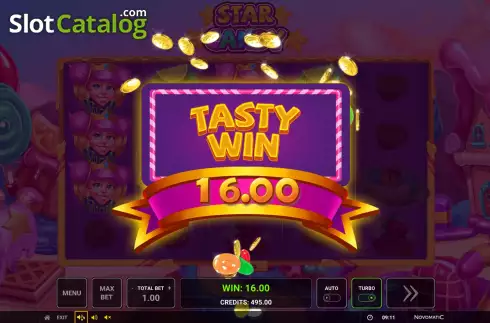 Οθόνη5. Star Candy Κουλοχέρης