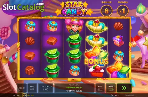 Οθόνη7. Star Candy Κουλοχέρης