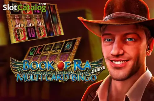 Book of Ra Multi Card Bingo Deluxe Λογότυπο Book of Ra Multi Card Bingo Deluxe Λογότυπο