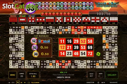 Οθόνη5. Book of Ra Multi Card Bingo Deluxe Κουλοχέρης