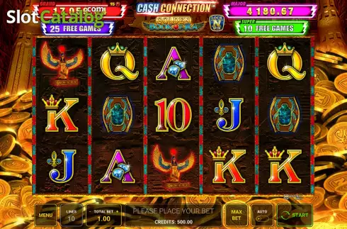 Οθόνη2. Cash Connection – Golden Book Of Ra Κουλοχέρης