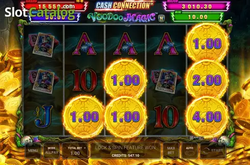 Οθόνη8. Cash Connection - Voodoo Magic Κουλοχέρης