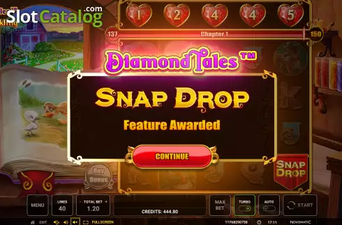 Οθόνη5. Diamond Tales: The Ugly Duckling Κουλοχέρης
