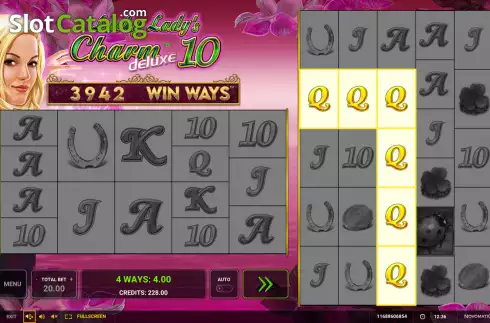 Οθόνη4. Lucky Ladys Charm Deluxe 10 Win Ways Κουλοχέρης