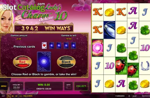 Οθόνη5. Lucky Ladys Charm Deluxe 10 Win Ways Κουλοχέρης