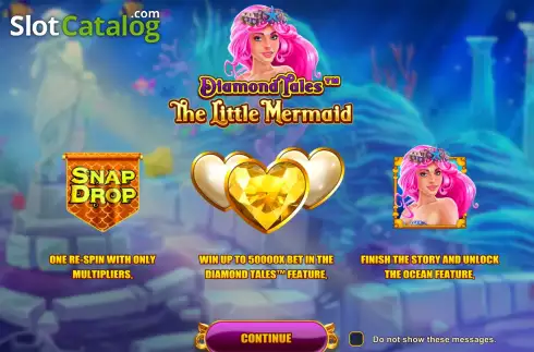 Οθόνη2. Diamond Tales: The Little Mermaid Κουλοχέρης