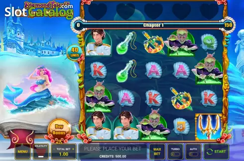 Οθόνη3. Diamond Tales: The Little Mermaid Κουλοχέρης