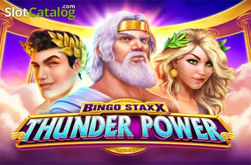 Bingo Staxx Thunder Power Λογότυπο Bingo Staxx Thunder Power Λογότυπο