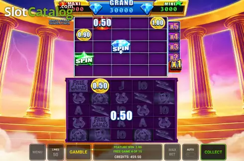 Οθόνη8. Bingo Staxx Thunder Power Κουλοχέρης