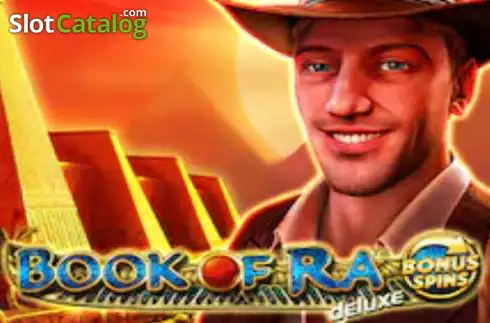 Book of Ra deluxe Bonus Spins Λογότυπο Book of Ra deluxe Bonus Spins Λογότυπο
