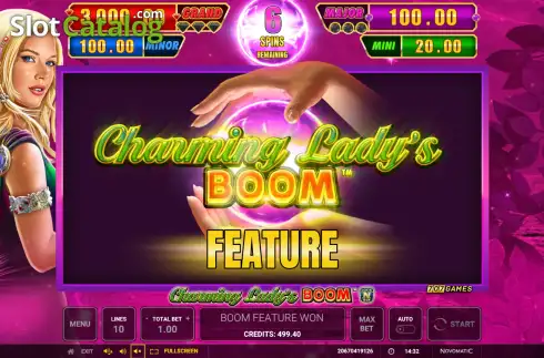 Οθόνη6. Charming Ladys Boom Κουλοχέρης
