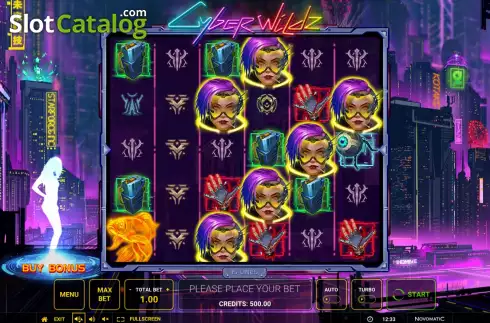 Οθόνη3. Cyber Wildz Κουλοχέρης