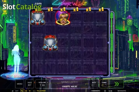 Οθόνη8. Cyber Wildz Κουλοχέρης