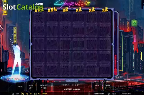 Οθόνη9. Cyber Wildz Κουλοχέρης