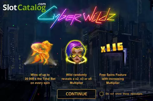 Οθόνη2. Cyber Wildz Κουλοχέρης