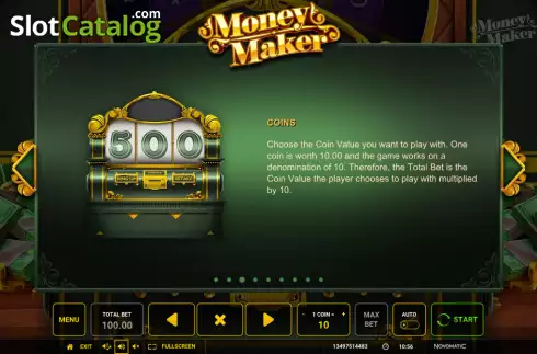 Οθόνη8. Money Maker (Greentube) Κουλοχέρης