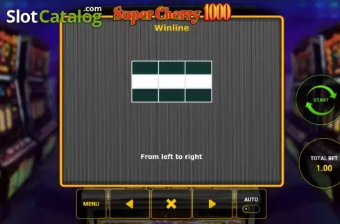 Οθόνη6. Super Cherry 1000 Κουλοχέρης