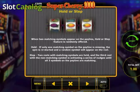 Οθόνη7. Super Cherry 1000 Κουλοχέρης