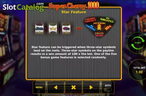 Οθόνη9. Super Cherry 1000 Κουλοχέρης