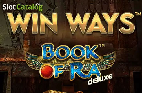 Book of Ra Deluxe Win Ways Λογότυπο Book of Ra Deluxe Win Ways Λογότυπο