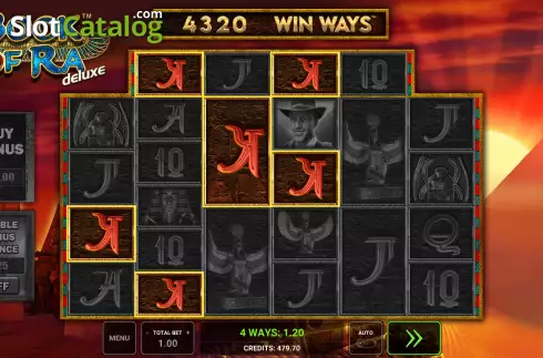 Οθόνη6. Book of Ra Deluxe Win Ways Κουλοχέρης