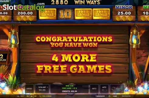 Οθόνη8. Pots of Treasure: Win Ways Κουλοχέρης
