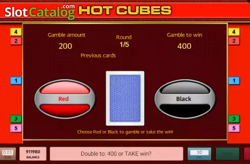 Οθόνη5. Hot Cubes Κουλοχέρης