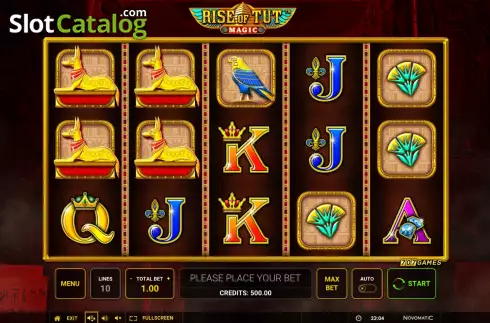 Οθόνη2. Rise of Tut Magic Κουλοχέρης 