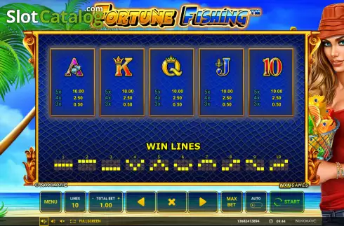Οθόνη8. Fortune Fishing Κουλοχέρης