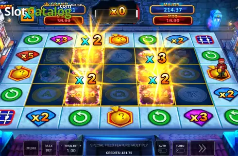 Οθόνη9. Diamond Link: Cops ‘n’ Robbers Κουλοχέρης