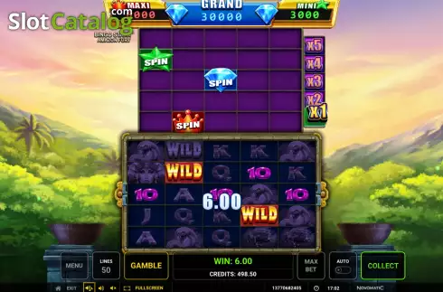 Οθόνη3. Bingo Staxx Amazon Fury Κουλοχέρης