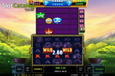 Οθόνη4. Bingo Staxx Amazon Fury Κουλοχέρης