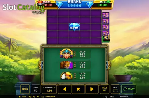 Οθόνη6. Bingo Staxx Amazon Fury Κουλοχέρης