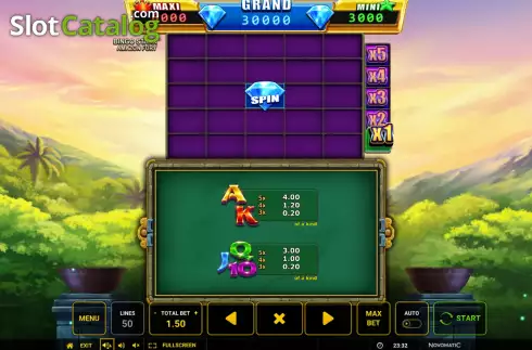 Οθόνη8. Bingo Staxx Amazon Fury Κουλοχέρης